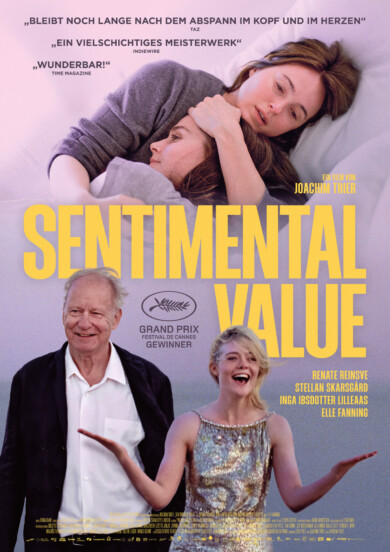 Das Drama „Sentimental Value“ läuft diese Woche im Kino an.