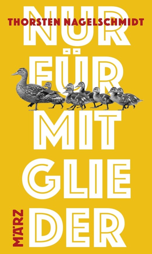 Buchcover „Nur für Mitglieder“ von Thorsten Nagelschmidt