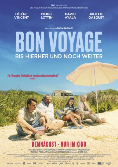 Die zu Herzen gehende Komödie „Bon Voyage“ läuft in den Kinos.