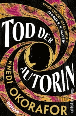 Auf dem BuchCover ist ein dynamisch geschwungener Titel des Buches zu sehen, in der Mitte das Gesicht einer Frau die zur Seite Schaut