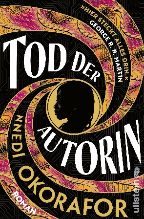 Auf dem BuchCover ist ein dynamisch geschwungener Titel des Buches zu sehen, in der Mitte das Gesicht einer Frau die zur Seite Schaut