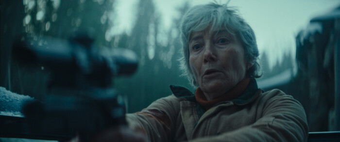 Der Actionthriller „Dead of Winter“ mit Emma Thompson in der Hauptrolle kommt jetzt in die Kinos.