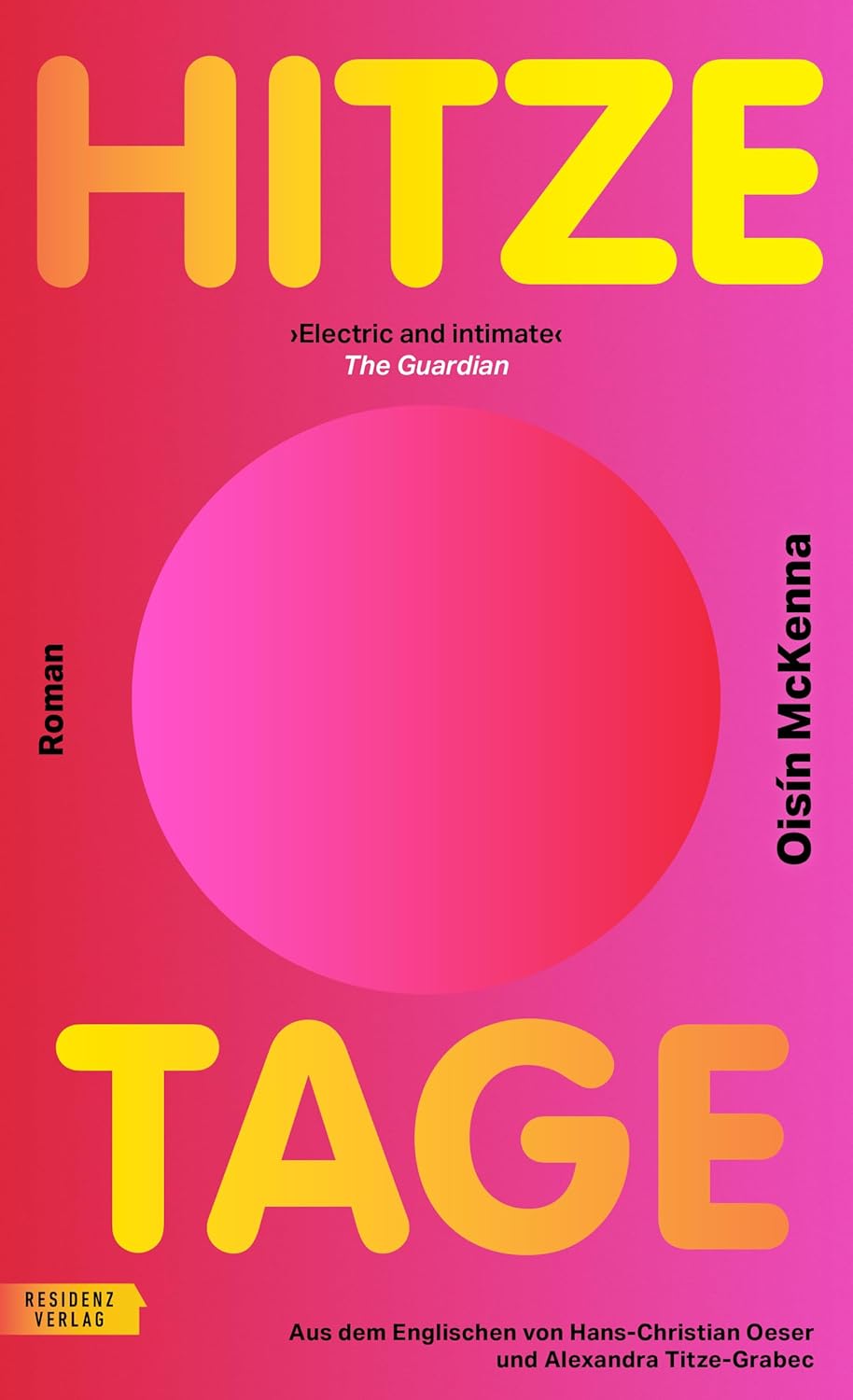 Buchcover „Hitzetage“ von Oisín McKenna