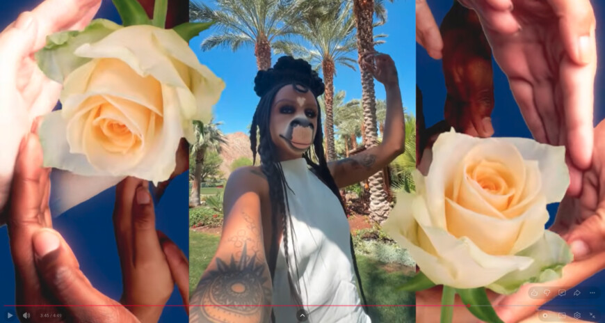 Der Visualizer zu „Earth is Turning“ von horsegiirL gleicht einem Trip.