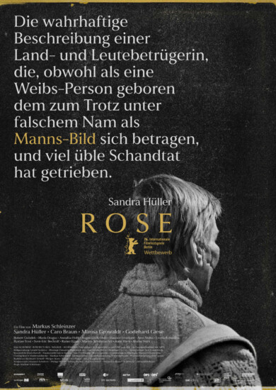 Das Drama „Rose“ mit Sandra Hüller in der Hauptrolle läuft im Kino.