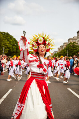 Foto vom Karneval der Kulturen.