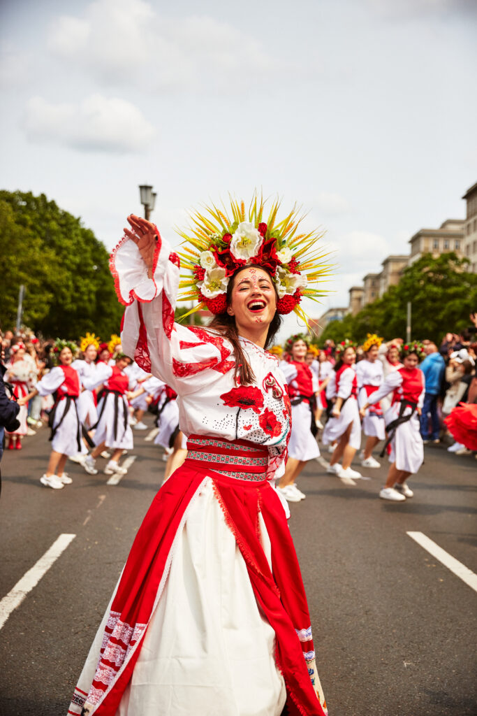 Foto vom Karneval der Kulturen.