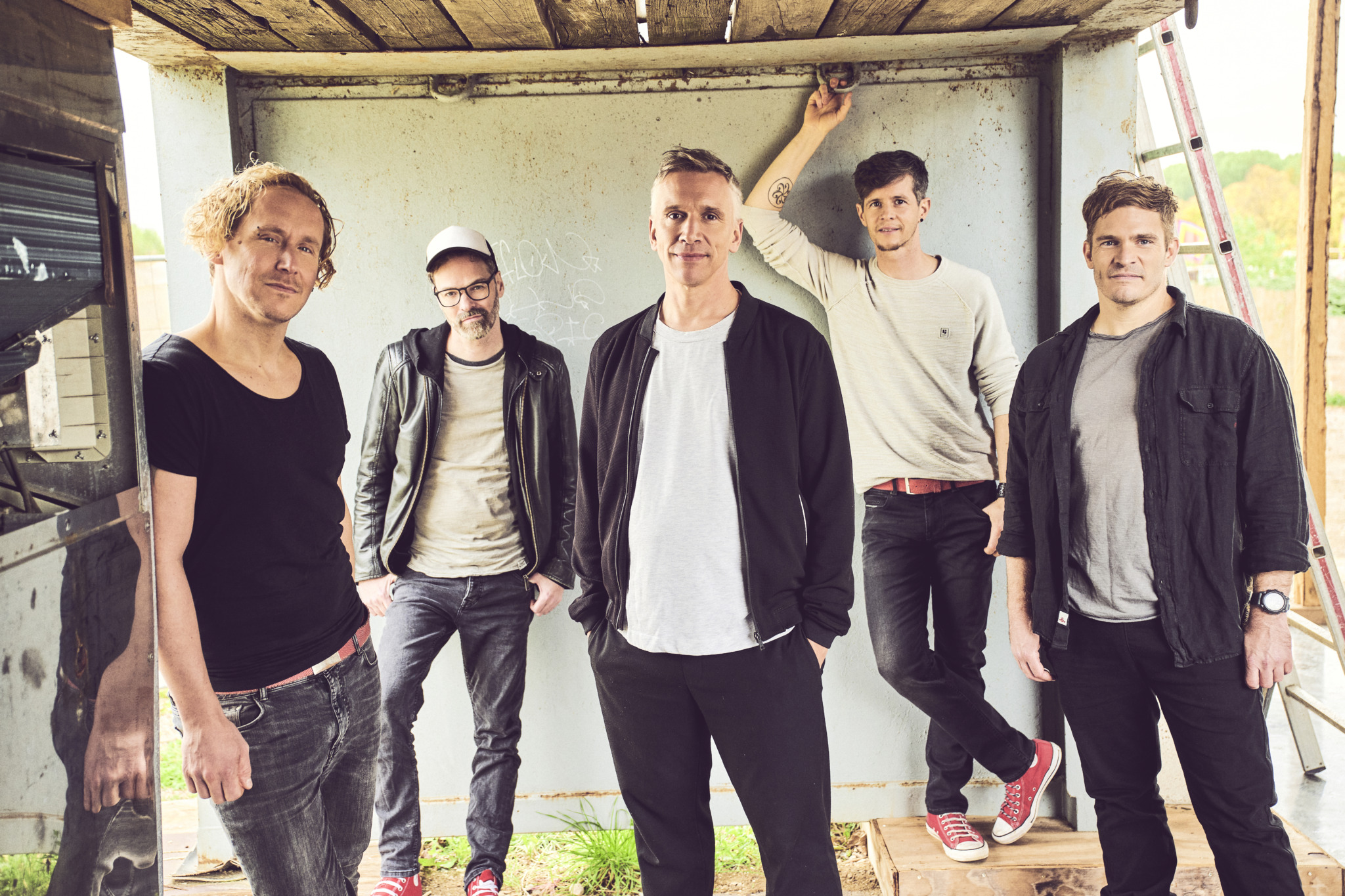 Gruppenfoto der Band Kasalla