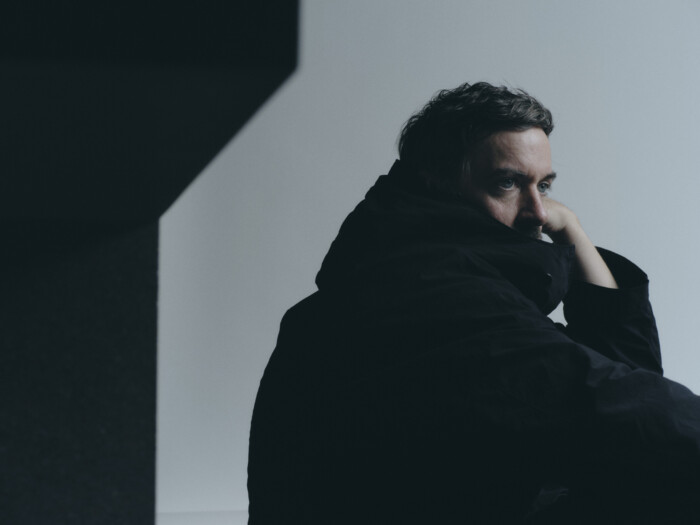 Bonobo schaut in die Ferne.