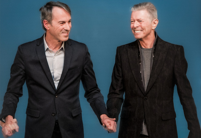 Ivo Van Hove, David Bowie (v.l.n.r.).