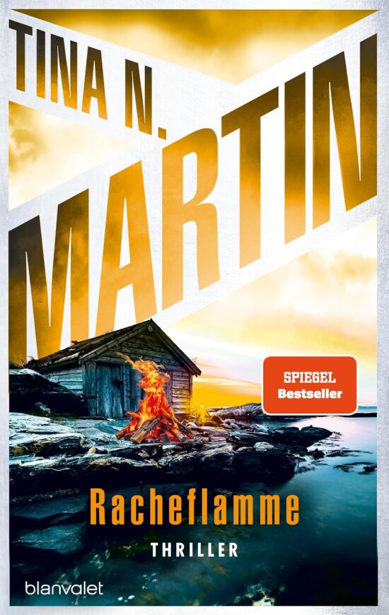 Buchcover „Racheflamme“ von Tina N. Martin