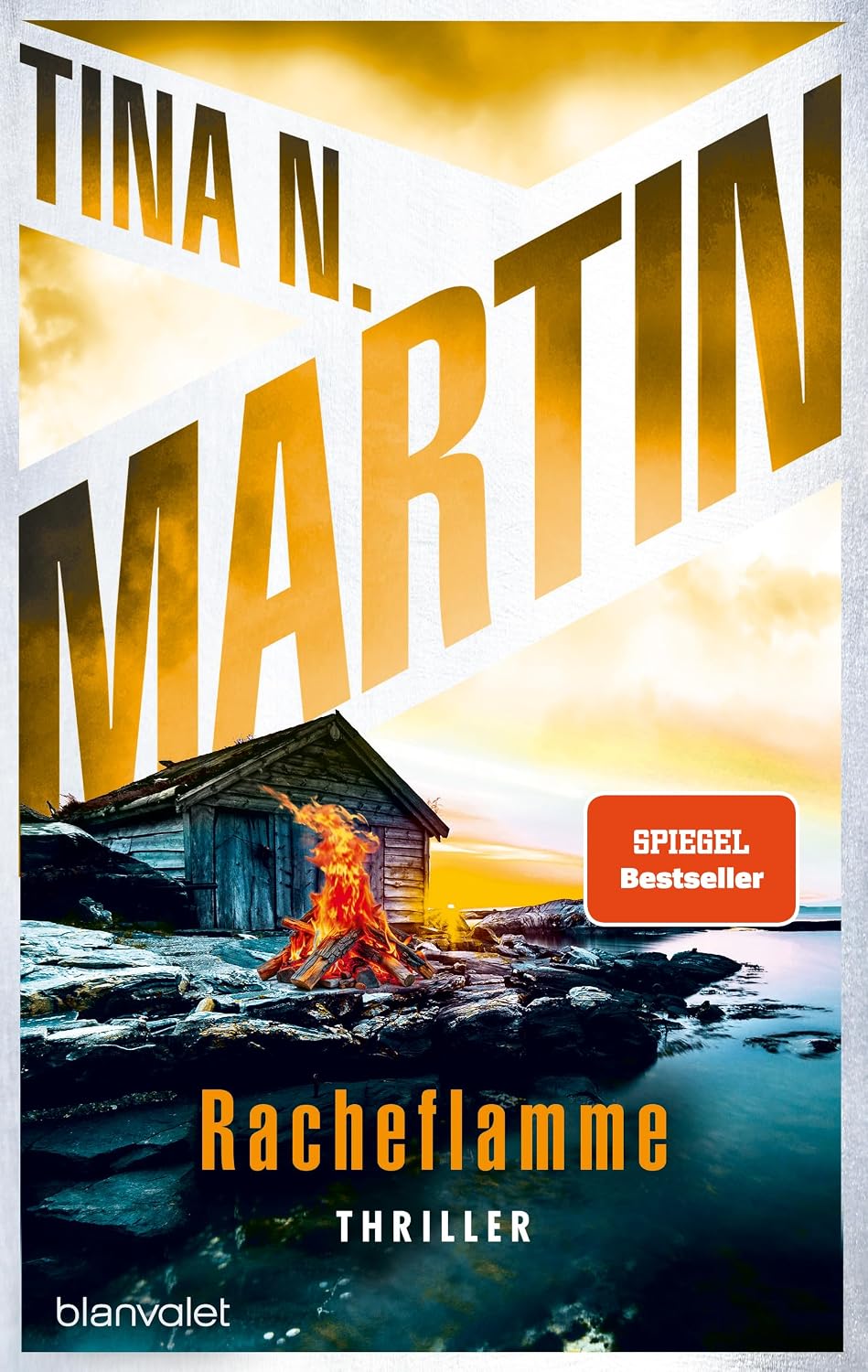 Buchcover „Racheflamme“ von Tina N. Martin