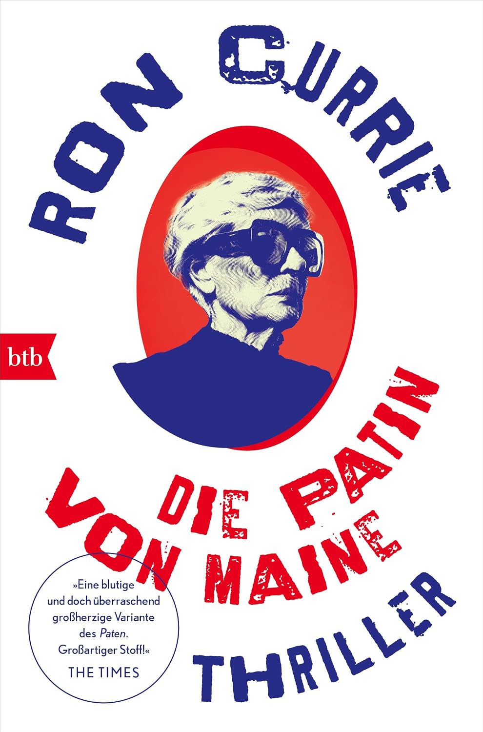 Buchcover „Die Patin von Maine“ von Ron Currie